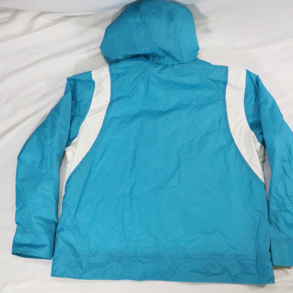 REBECCA MALONE Colorblock Hooded Windbreaker - Picture 6 of 8